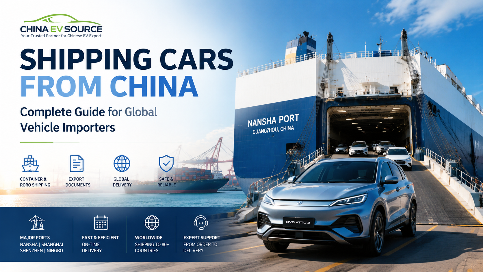 Shipping Cars From China: A Complete Guide for Global Vehicle Importers