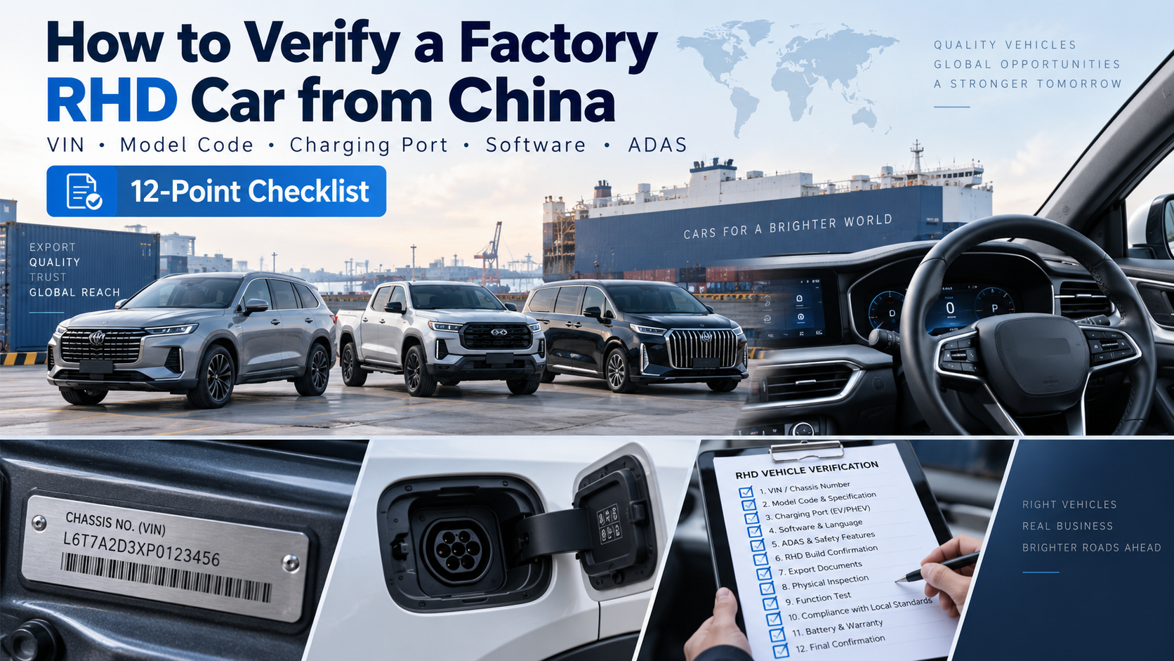 How to Verify a Factory Right-Hand-Drive Car from China Before You Buy