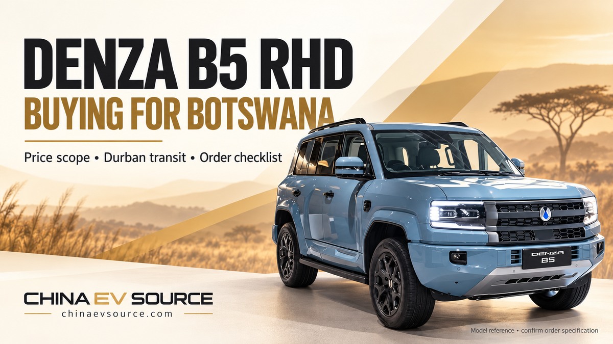 DENZA B5 RHD for Botswana: New Cars, Prices & Buying Guide