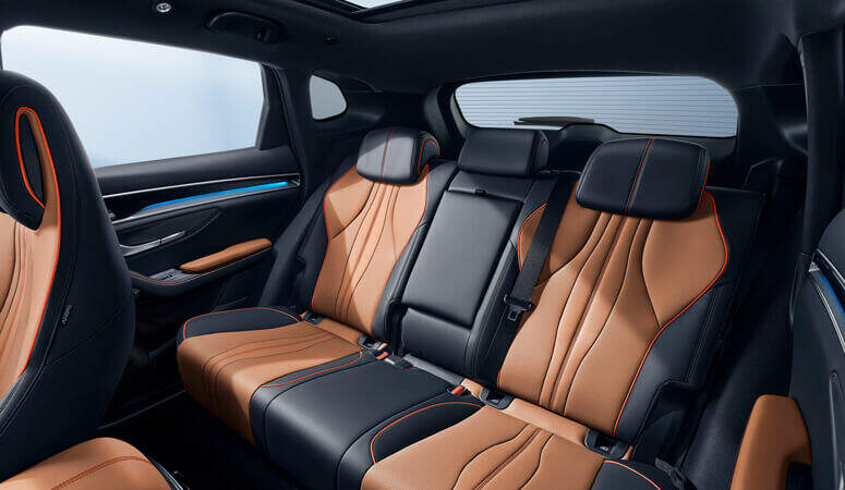 BYD SEALION 6 rear passenger seats for family travel | CHINA EV SOURCE