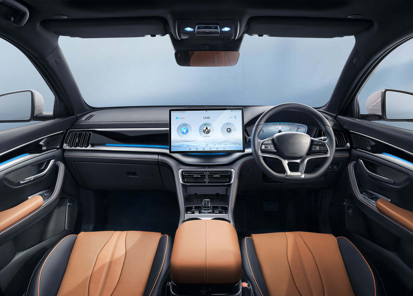 BYD SEALION 6 factory right-hand-drive cockpit | CHINA EV SOURCE